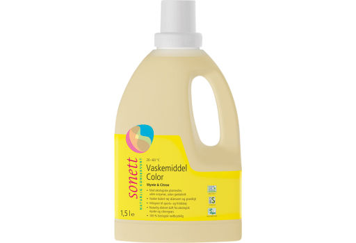 Sonett Vaskemiddel Color Mynte & Citron