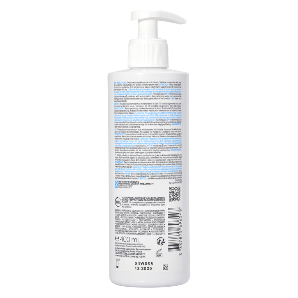 Kjøp La Roche-Posay Lipikar Baume AP+M 400 ml - Mecindo