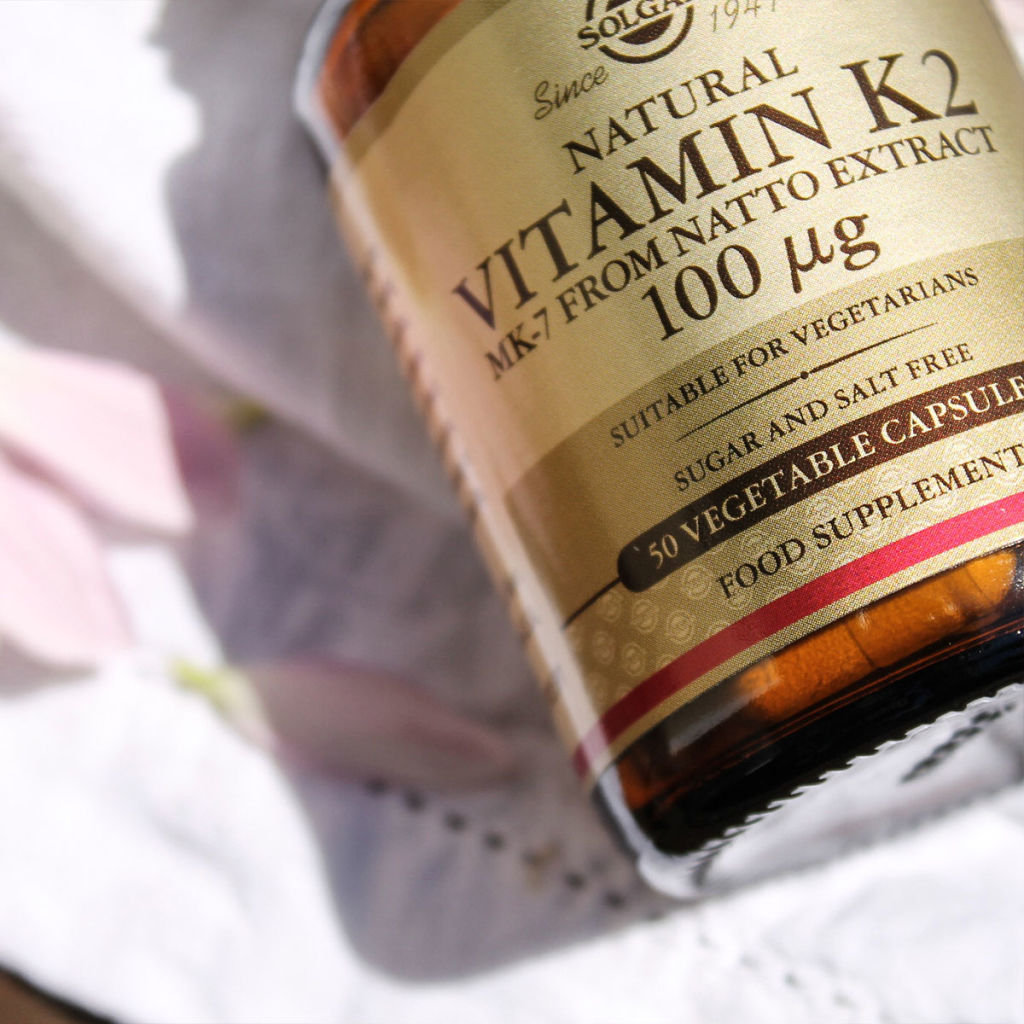 Køb Solgar K2 Vitamin 50 Kapsler - Mecindo