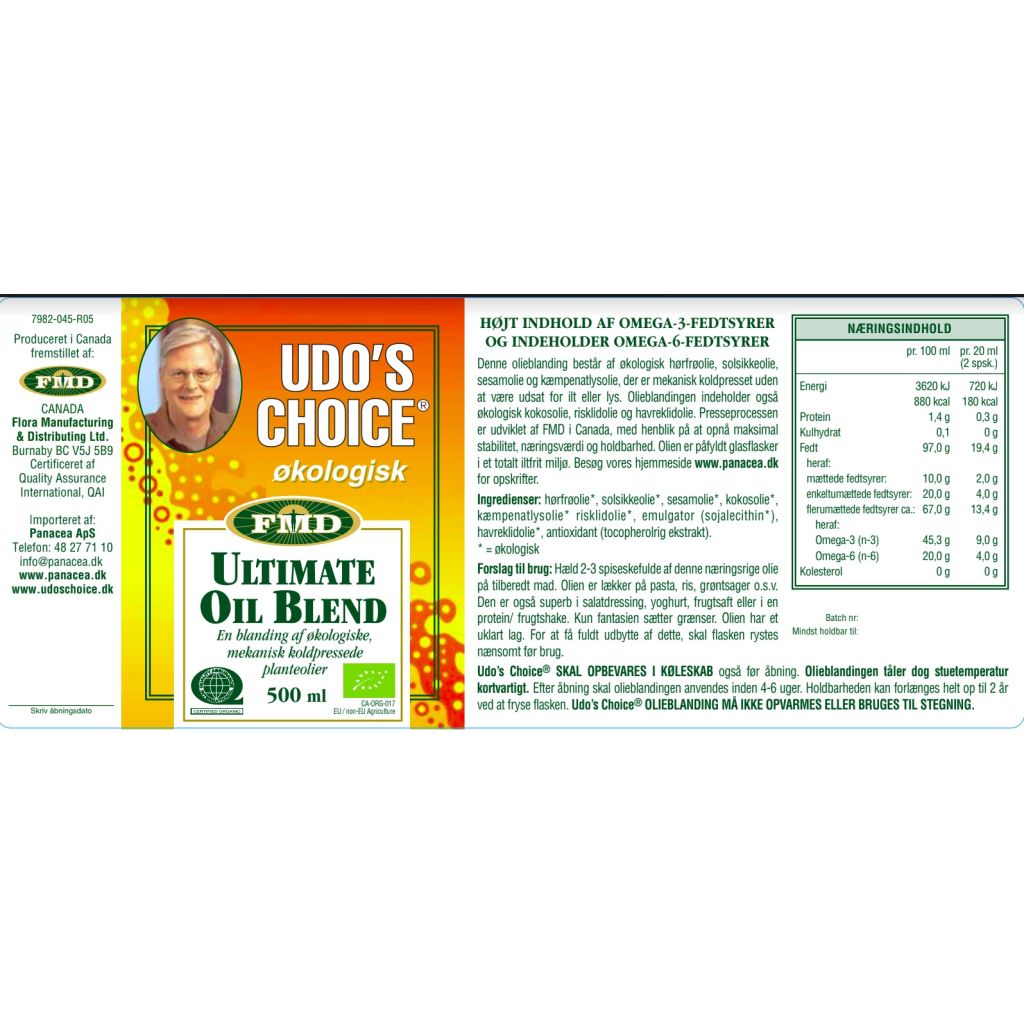 udos choice olja udos choice olja