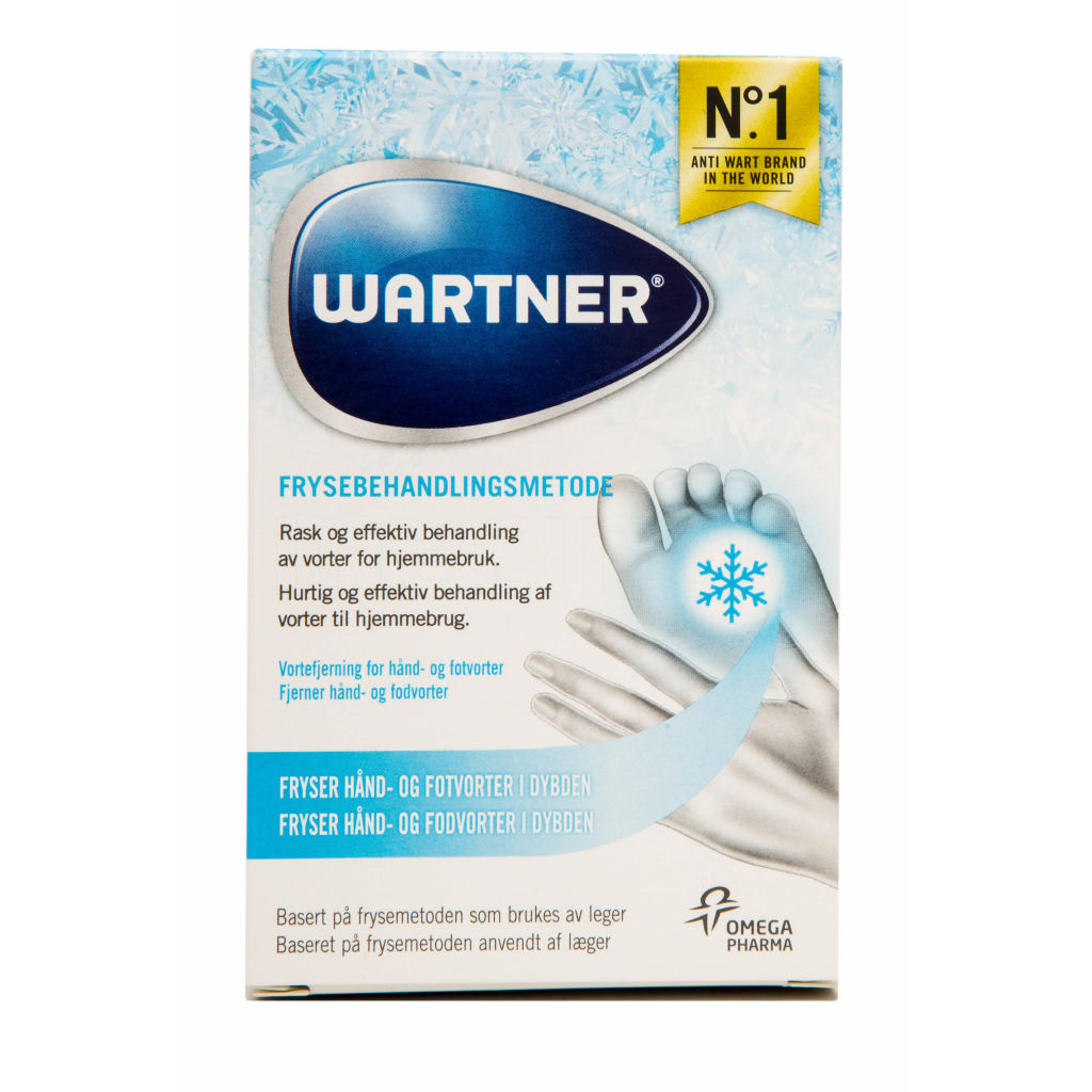 wartner vorte frysebehandling
