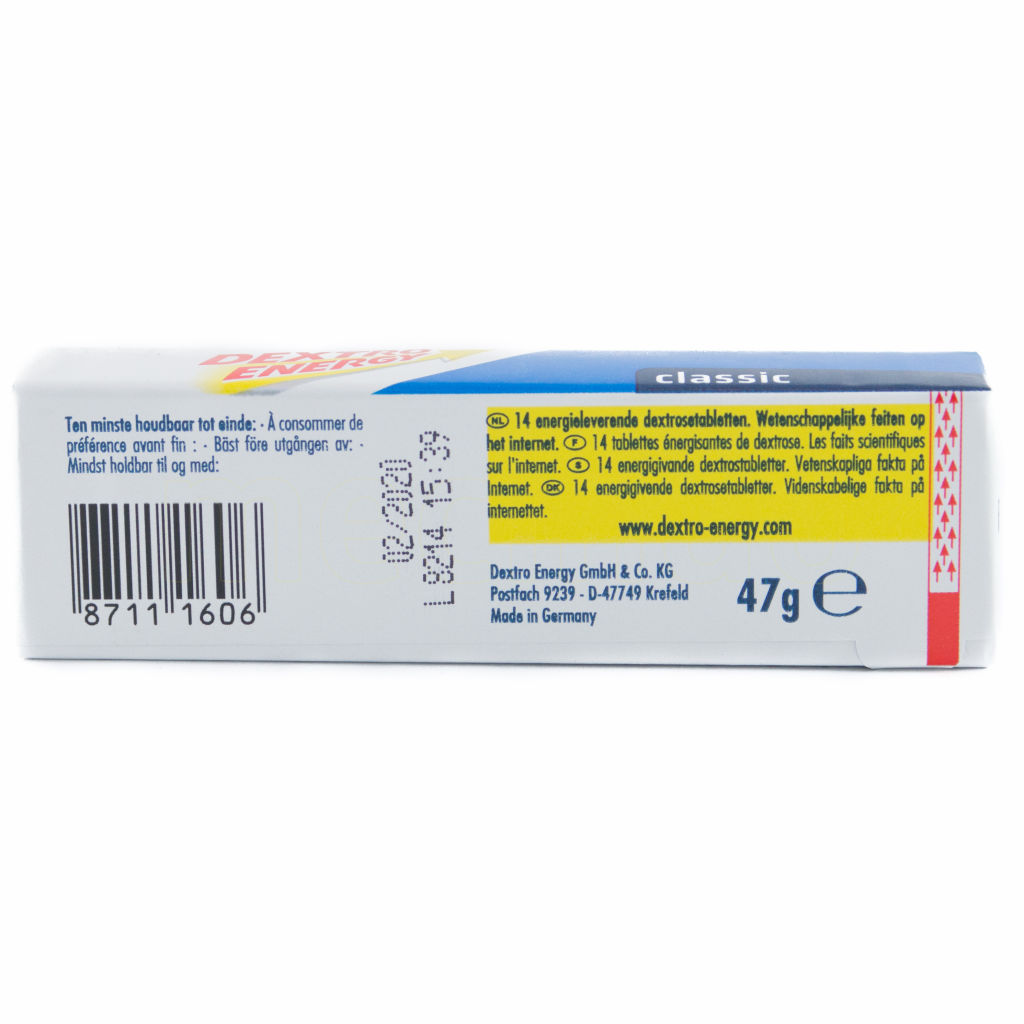 Dextro Energy Original  24 x 47 Gram kun 229,95 kr  mecindo.dk