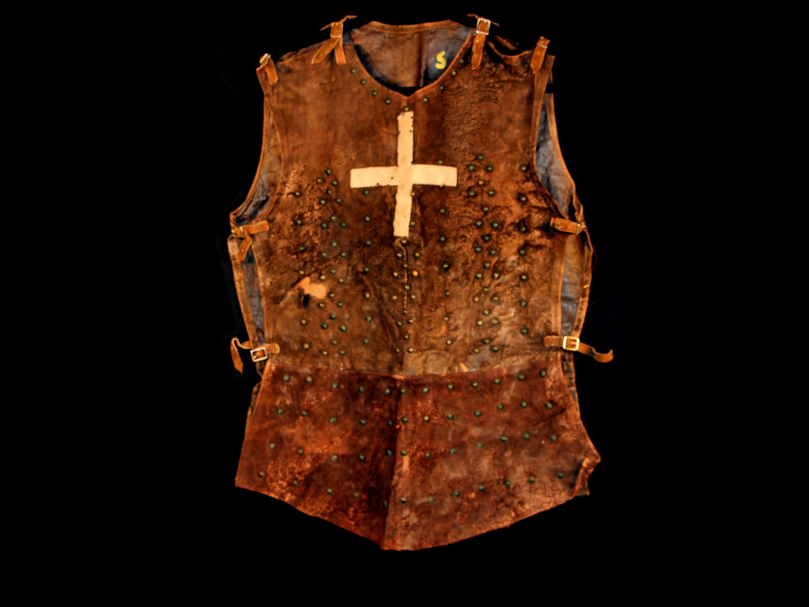 Dave Sharp Medieval Leather Vest at Santa Monica 2013 as S108 - Mecum ...