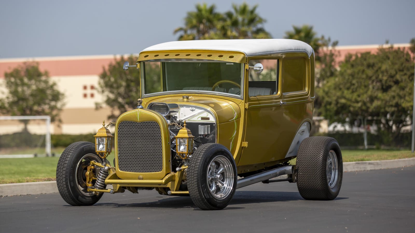 1929 Ford Model A Delivery Street Rod at Monterey 2021 as F120 Mecum Auctions