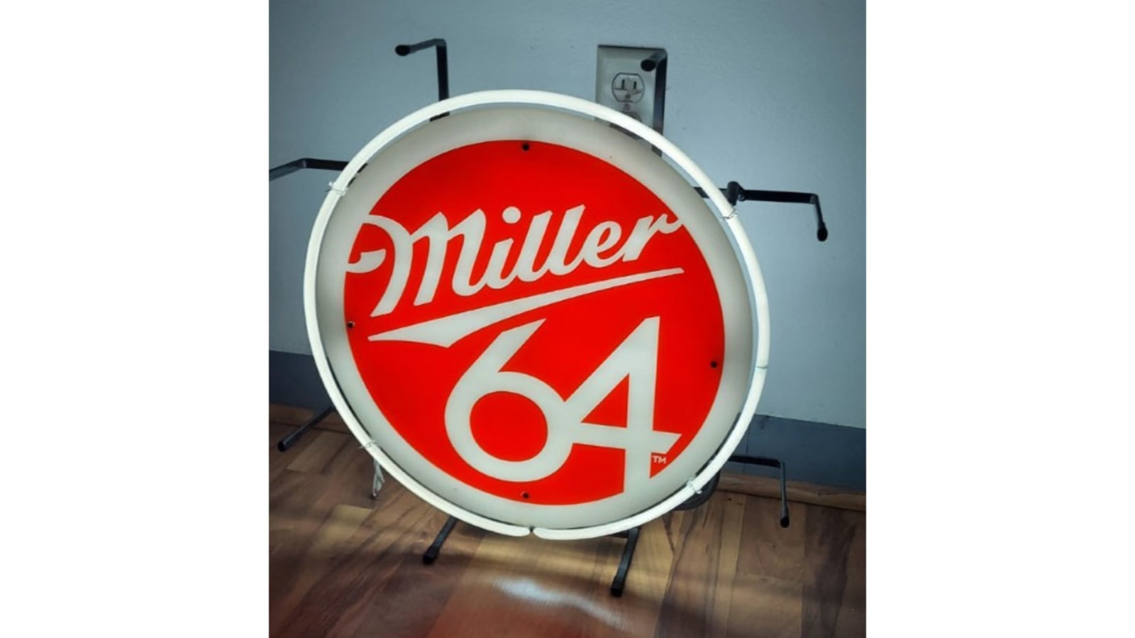 Miller 64 Neon Sign at Chicago 2021 as Z161 Mecum Auctions