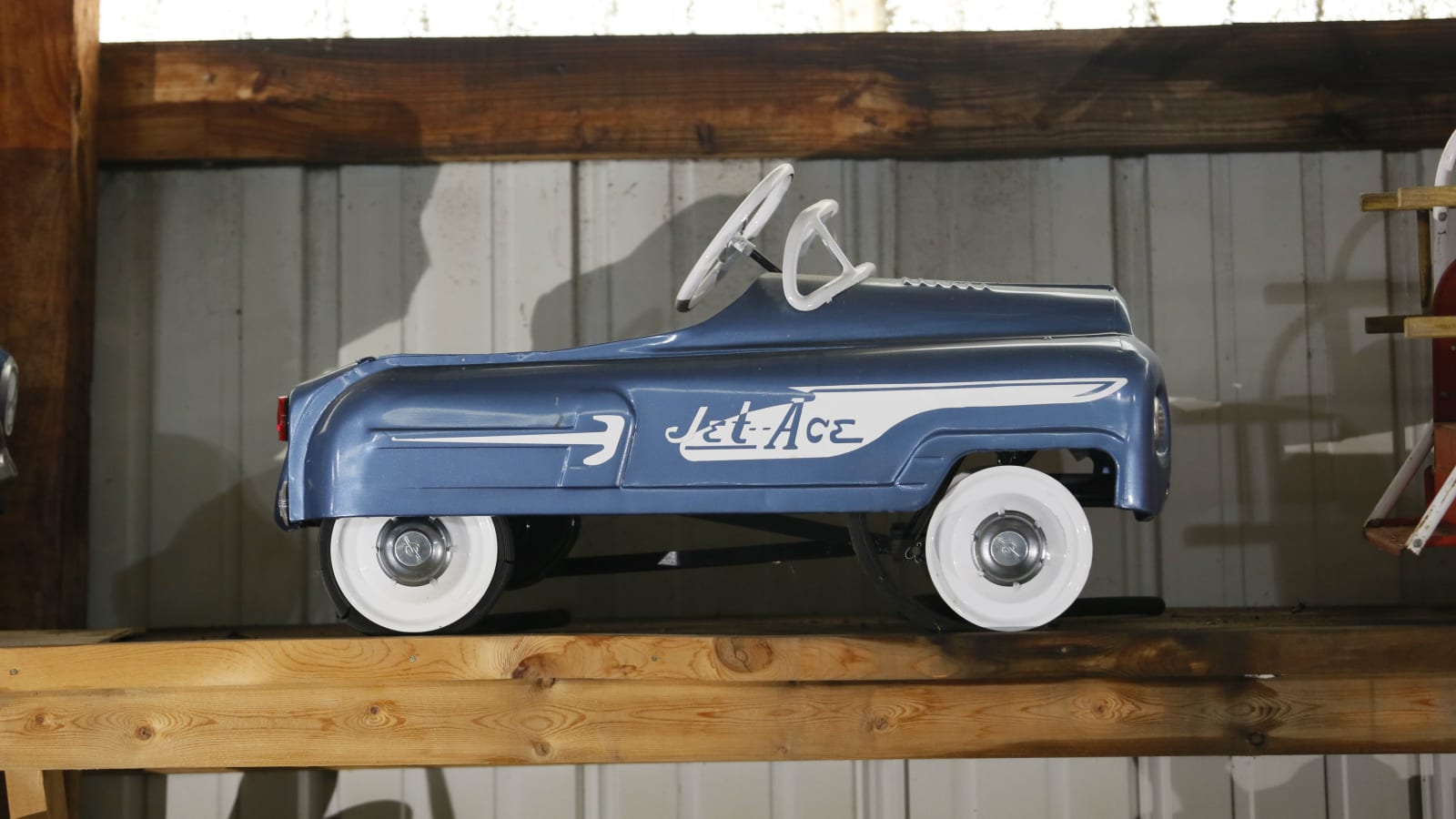 JetAce Pedal Car at Elmer's Auto & Toy Museum Collection 2022 as T13