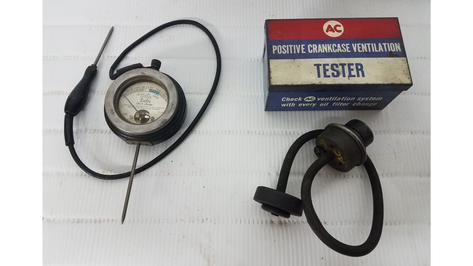 Exide Battery Tester And AC Crankcase Tester at Kissimmee 2018 as M214