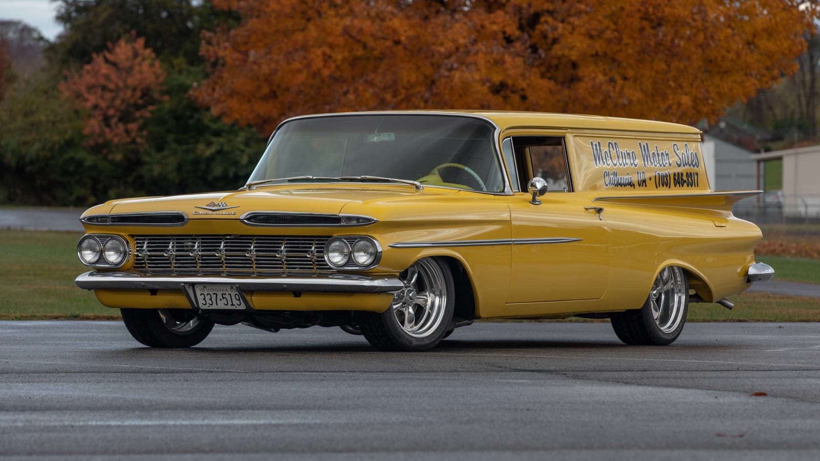 1959 Chevrolet McClure Motor Sales Wagon at Kissimmee 2021 as F110.3