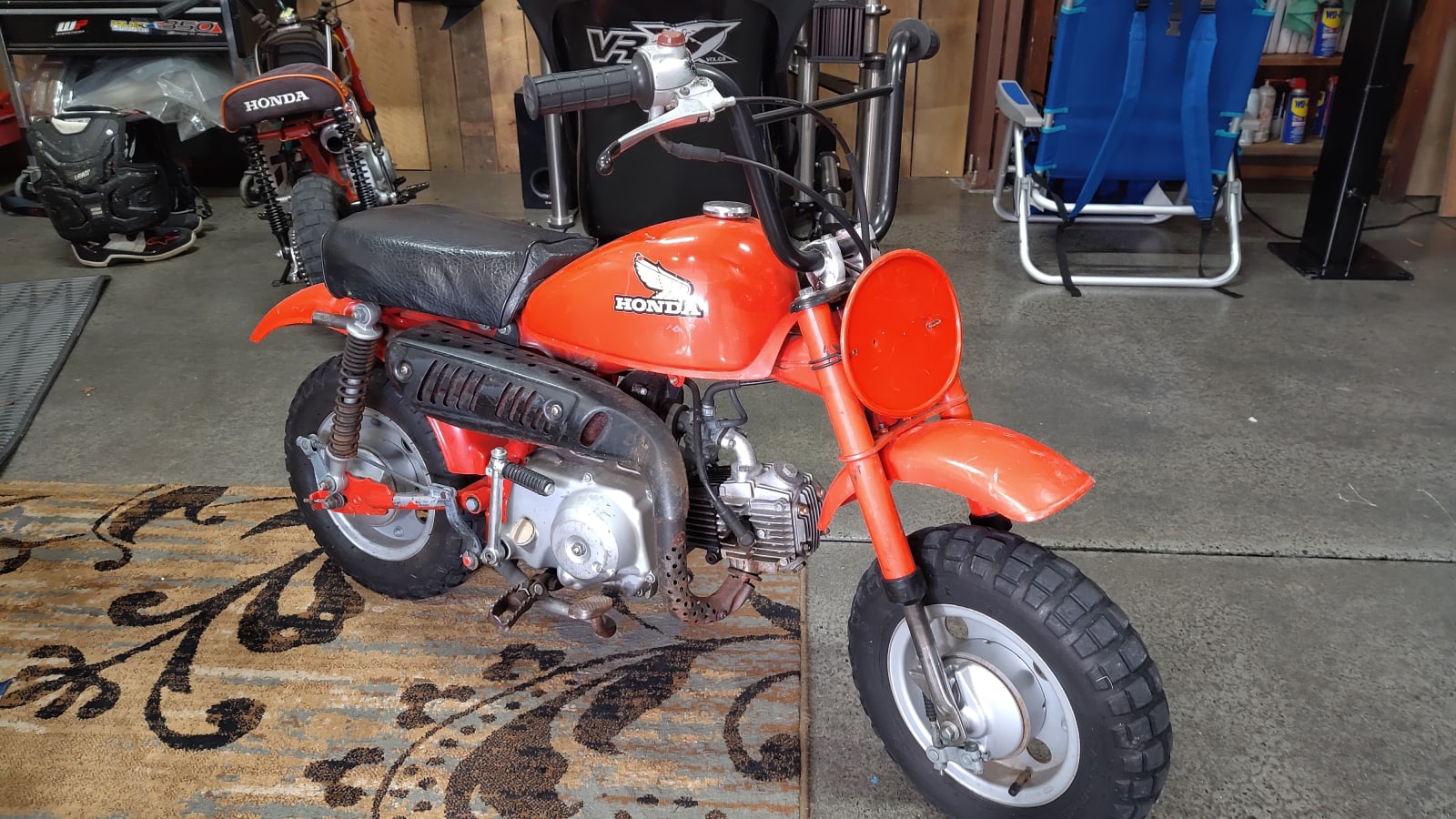1979 Honda Z50R at Kissimmee 2022 as E236 Mecum Auctions