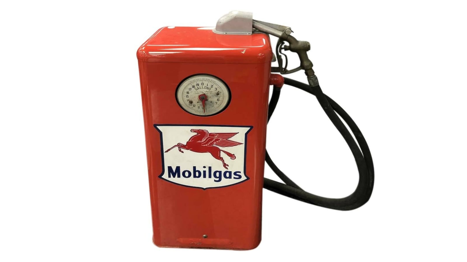Mobilgas Gasboy Gas Pump at Kissimmee 2022 as M396 Mecum Auctions