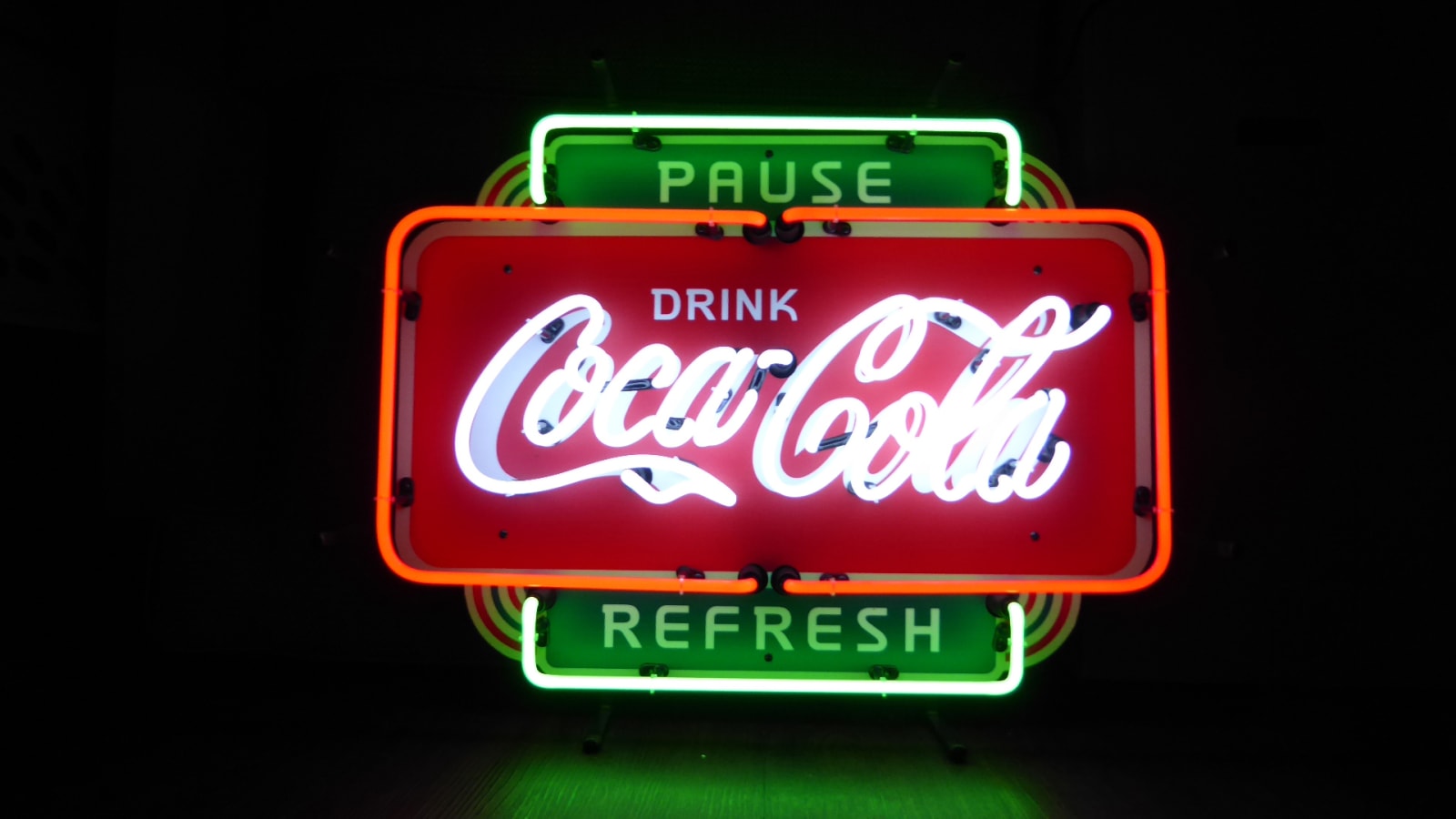 Coca-Cola Neon Sign Reproduction at Kissimmee Road Art 2019 as M660 ...