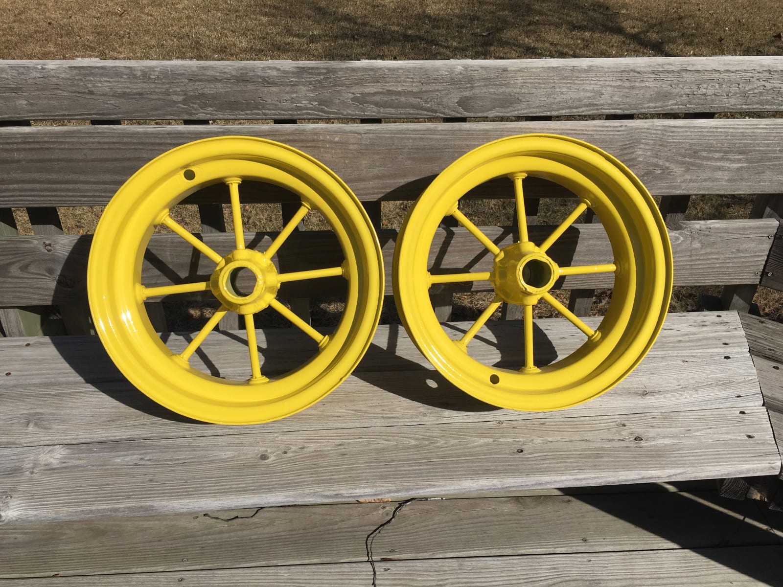 Round Spoke Rims at Gone Farmin' Tractor Spring Classic 2016 as M302