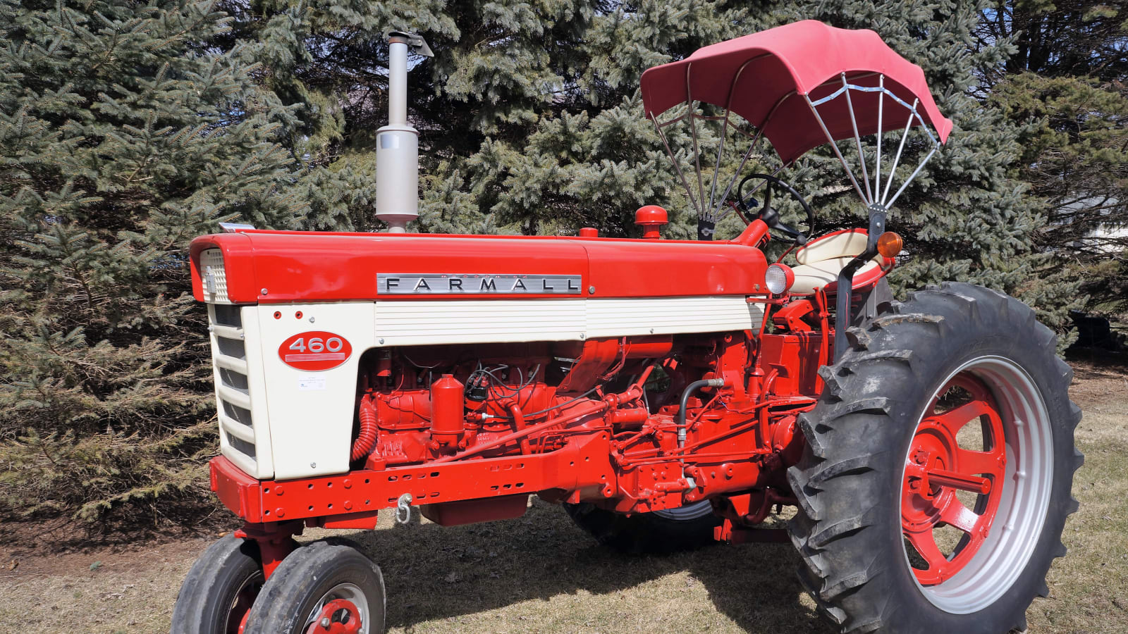 1958 Farmall 460 at Gone Farmin' Tractor Spring Classic 2016 as S178
