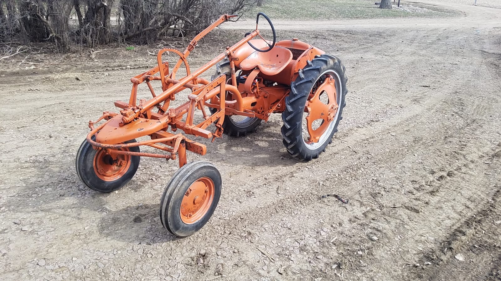 1948 AllisChalmers G at Davenport 2019 as S154 Mecum Auctions