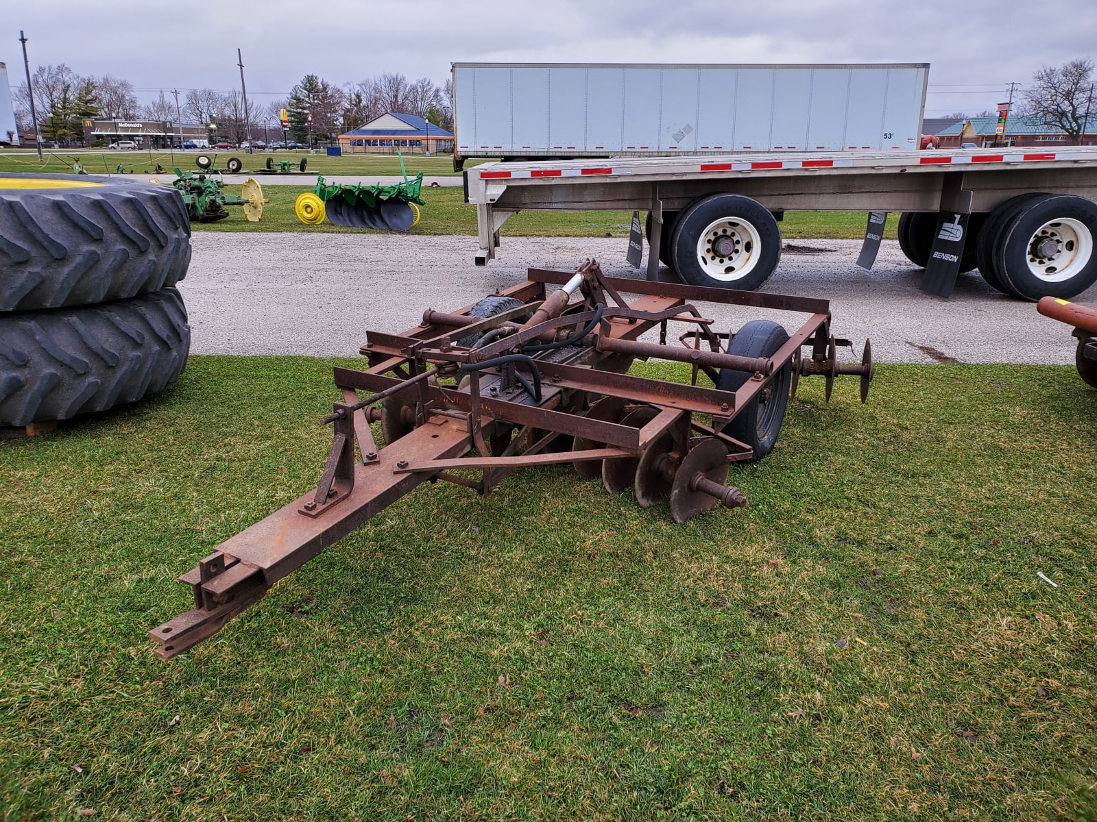 Disc Plow At Gone Farmin Spring Classic 2021 As M268 Mecum Auctions 9617