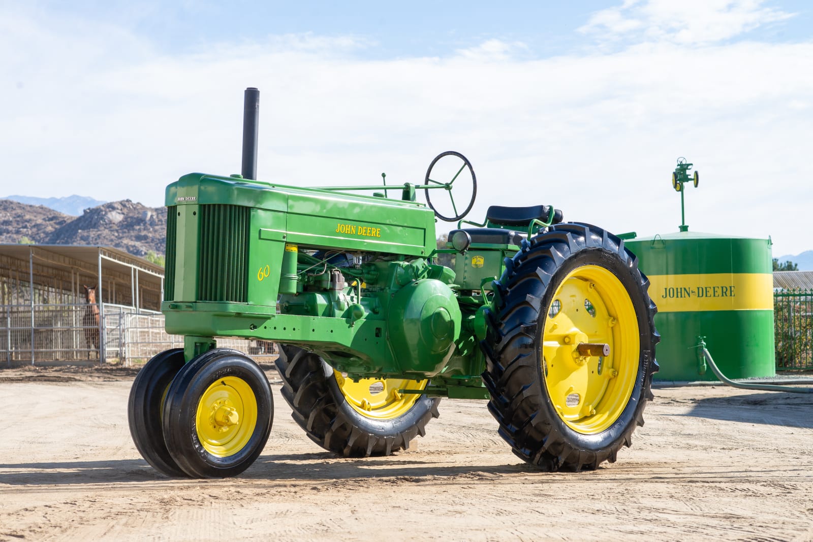 1952 John Deere 60 At Gone Farmin Spring Classic 2021 As T132 Mecum Auctions 4314