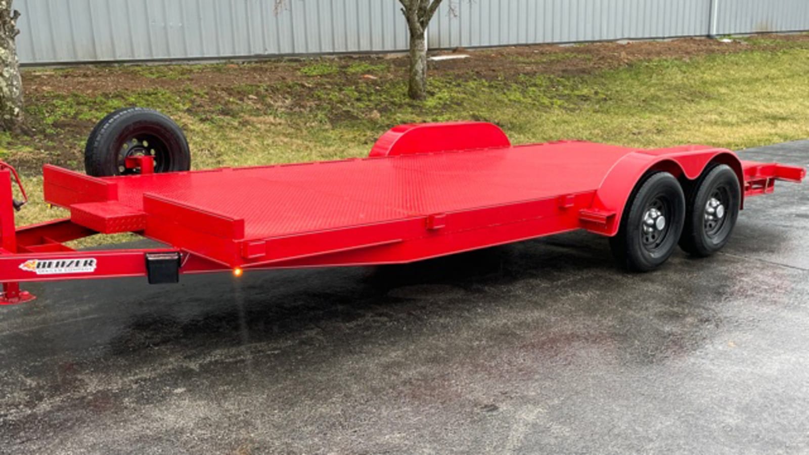 2021 Heavy Duty Blazer Equipment Trailer at Gone Farmin' Spring Classic