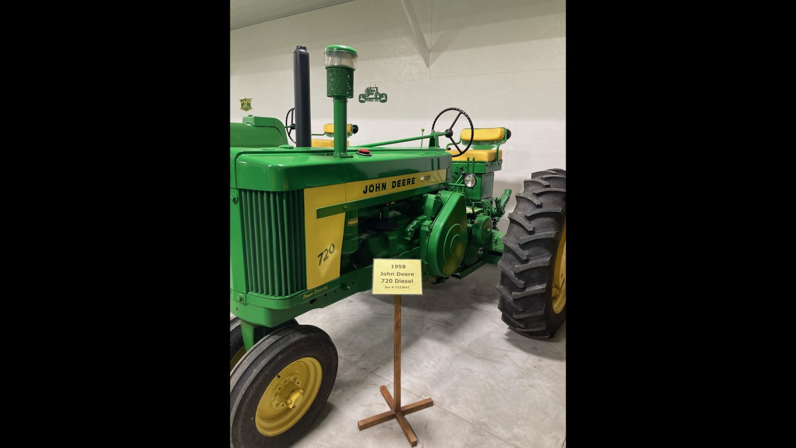 1958 John Deere 720 Diesel at Gone Farmin' Spring Classic 2022 as F130