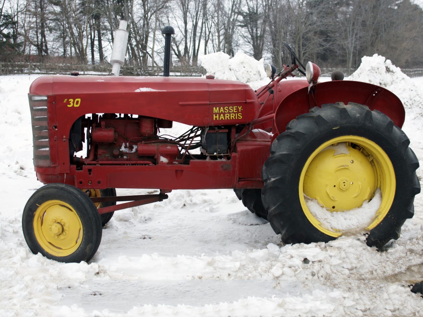 Massey Harris 30 at Gone Farmin' Iowa Spring 2013 as F26 Mecum Auctions