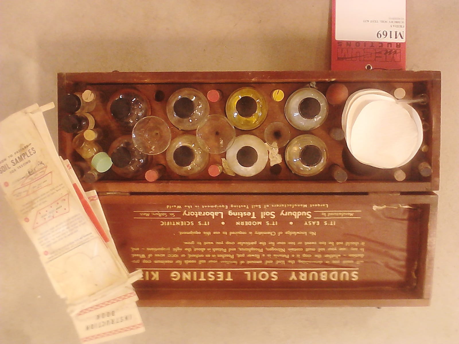 Sudbury Soil Test Kit at Gone Farmin' Iowa Spring 2013 as M169 Mecum