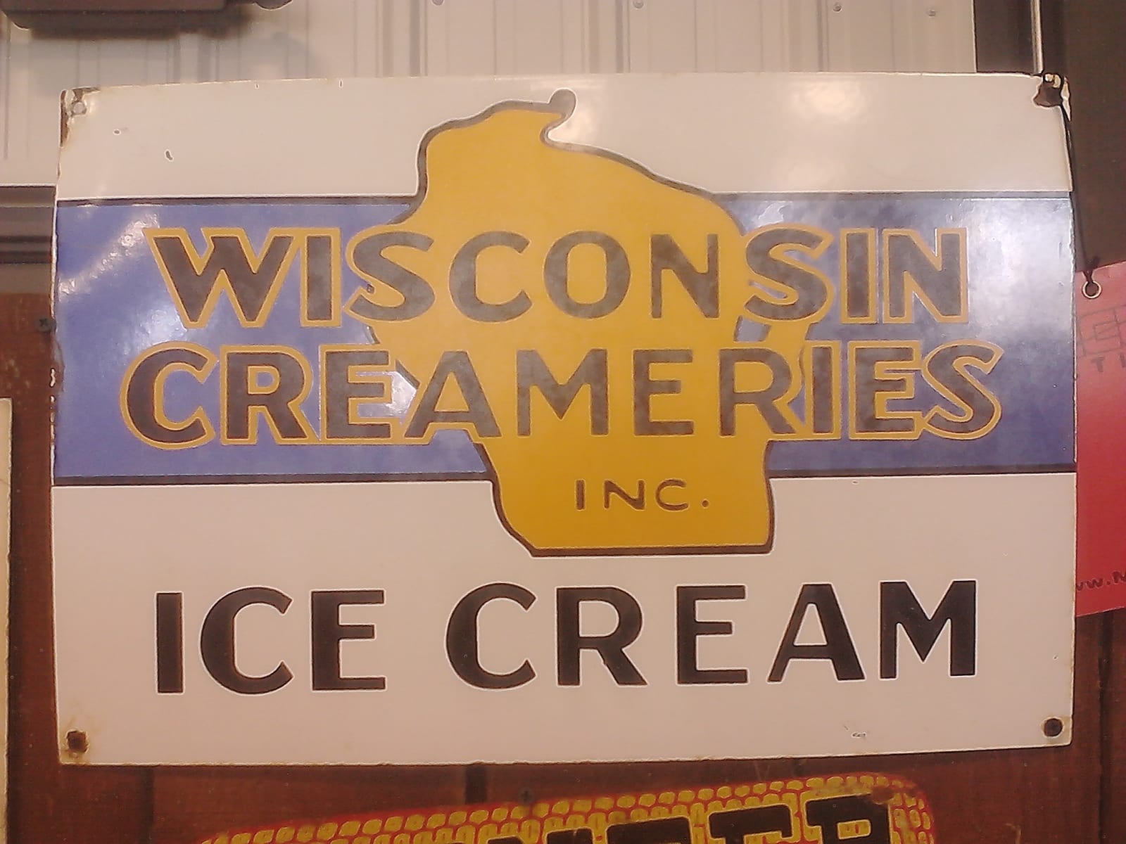 Wisconsin Creameries Ssp 12x18 at Gone Farmin' Iowa Spring 2013 as M195