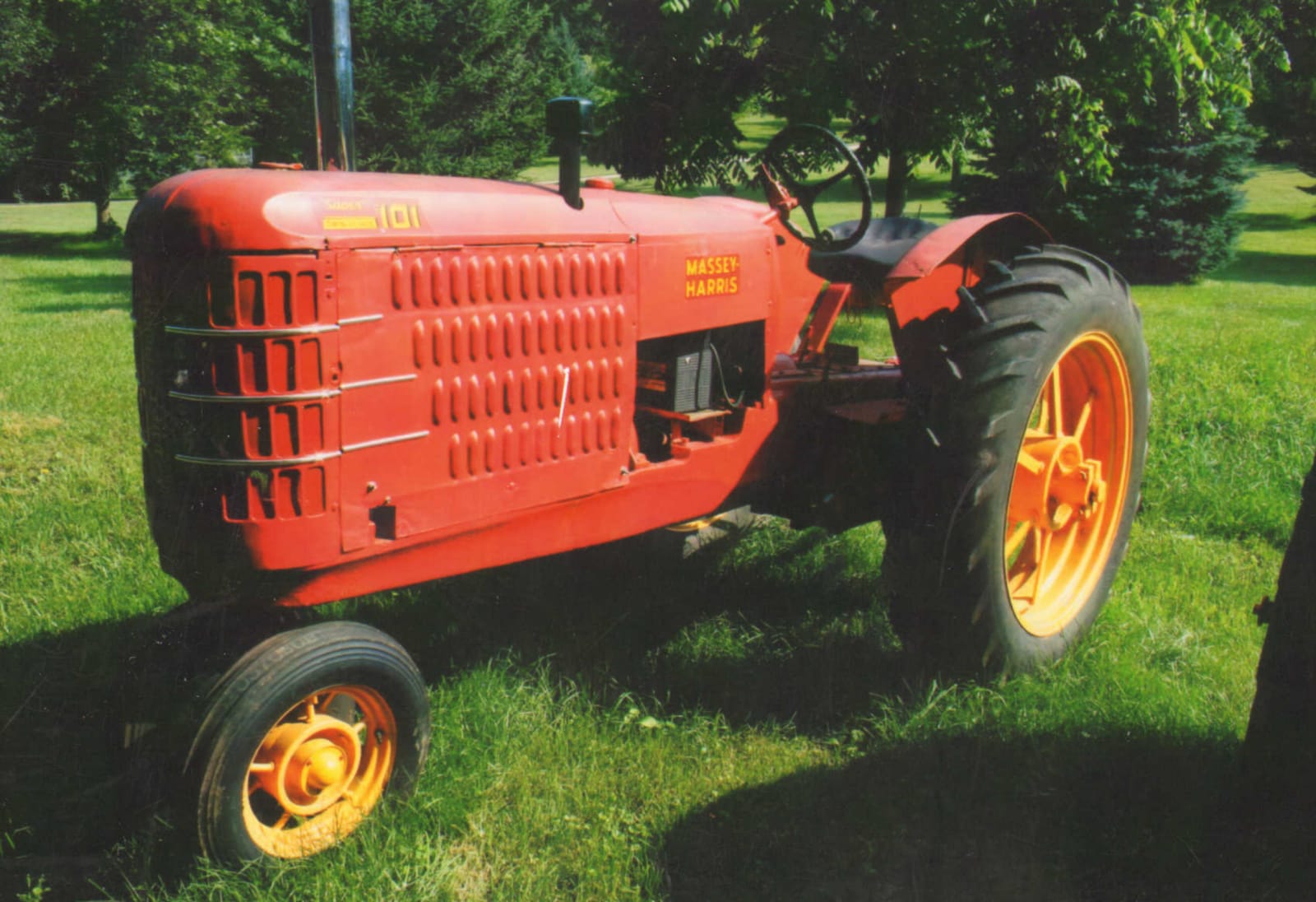 1939 Massey Harris 101 at Gone Farmin' Iowa 2013 as F77 Mecum Auctions