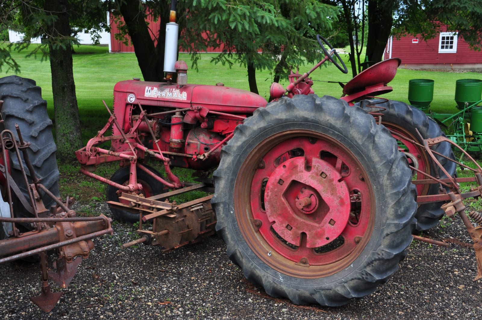 1952 Farmall Super C at Gone Farmin' Walworth 2014 as F50 Mecum Auctions