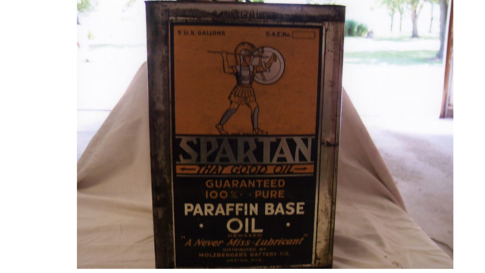 Spartan Oil Can 5 Gallon at Gone Farmin' Iowa Premier 2015 as M215