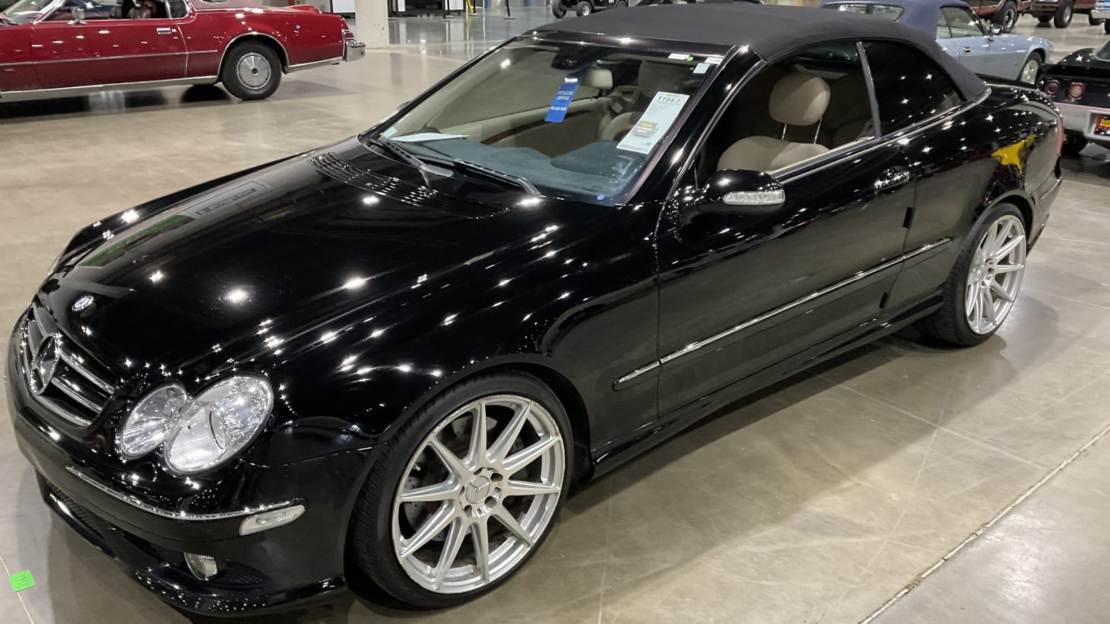 2008 Mercedes-Benz CLK550 Convertible at Houston 2022 as T184.1 - Mecum ...