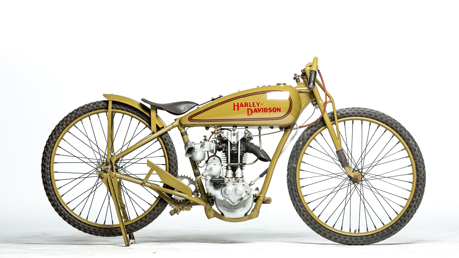 1928 HarleyDavidson OHV Peashooter at Las Vegas Motorcycles 2016 as