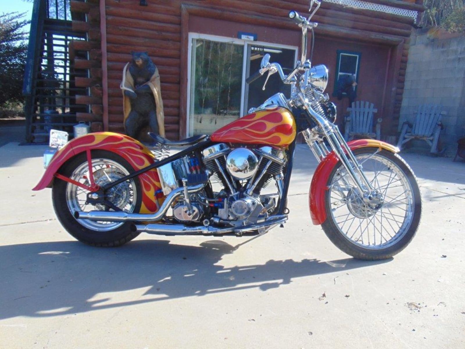 1976 HarleyDavidson Shovelhead/Panhead at Las Vegas Motorcycles 2019