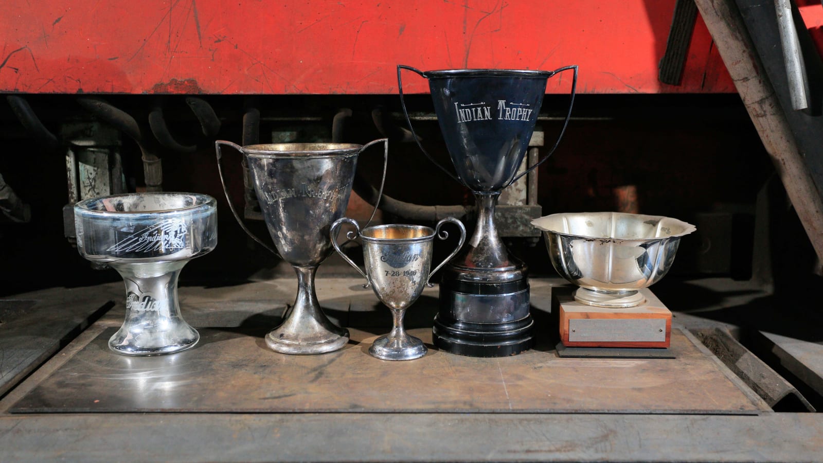 Indian Motorcycle Trophies Lot Of 5 at Las Vegas Motorcycles 2019 as