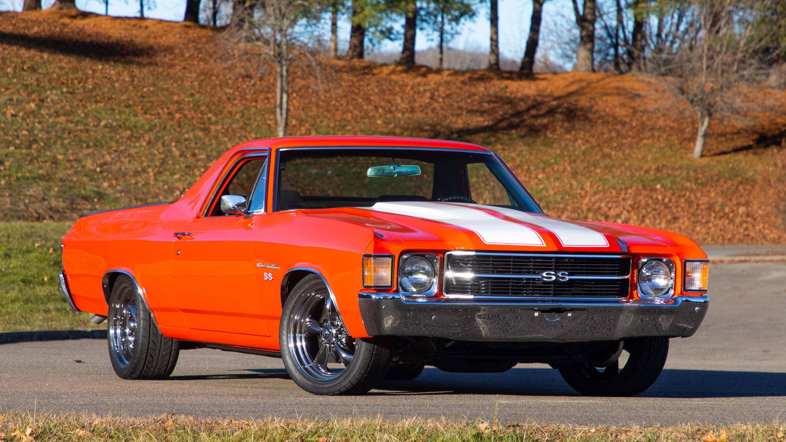1971 Chevrolet El Camino SS at The Eddie Vannoy Collection 2020 as V65 Mecum Auctions