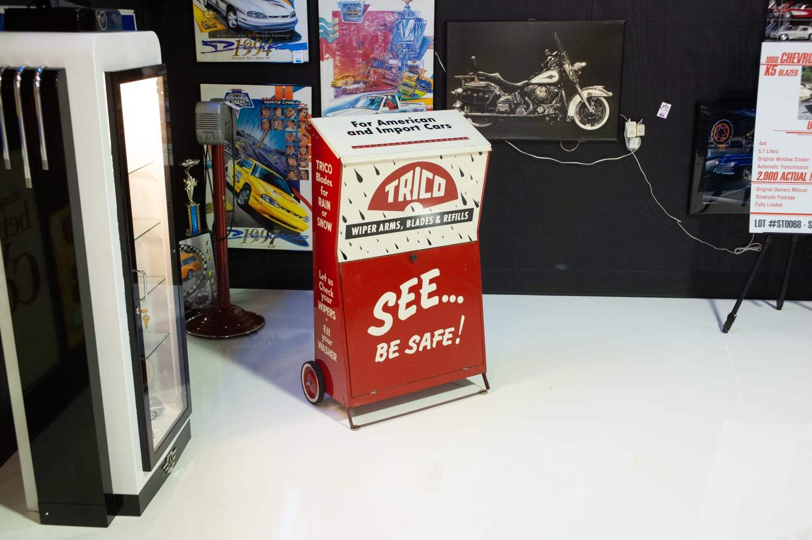 Trico Wiper Blade Island Display at The Eddie Vannoy Collection 2020 as