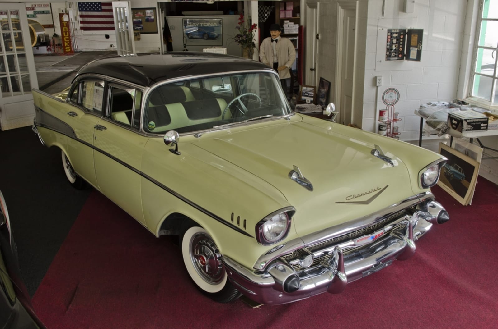 1957 Chevrolet Bel Air Sedan at Harrisburg 2014 as S37 Mecum Auctions