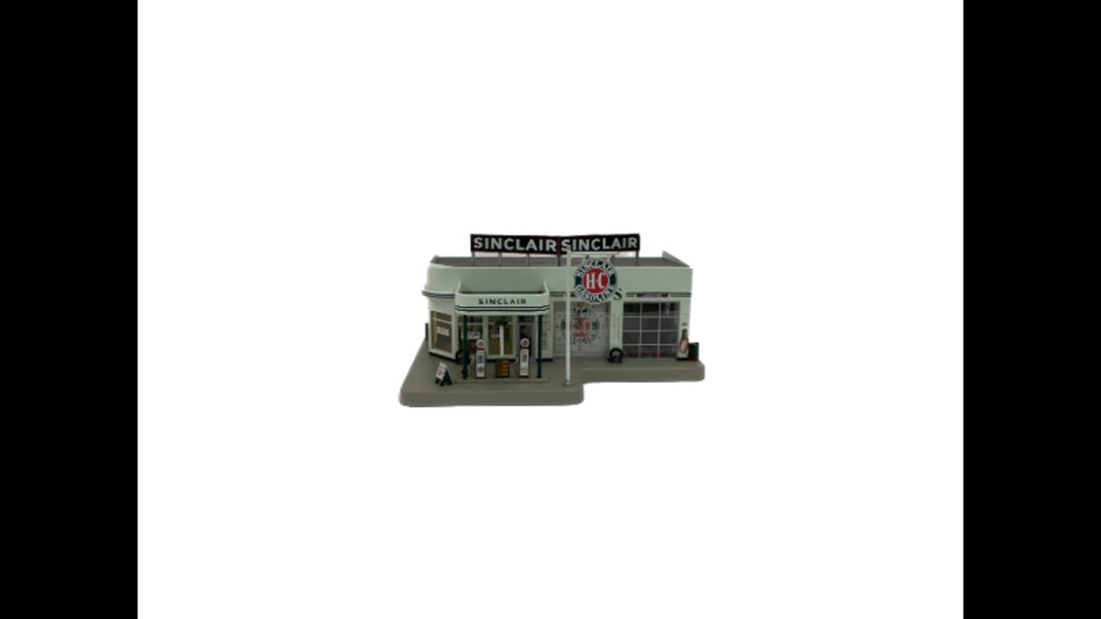 Danbury Mint Service Station at Indy Road Art 2021 as B360 Mecum Auctions