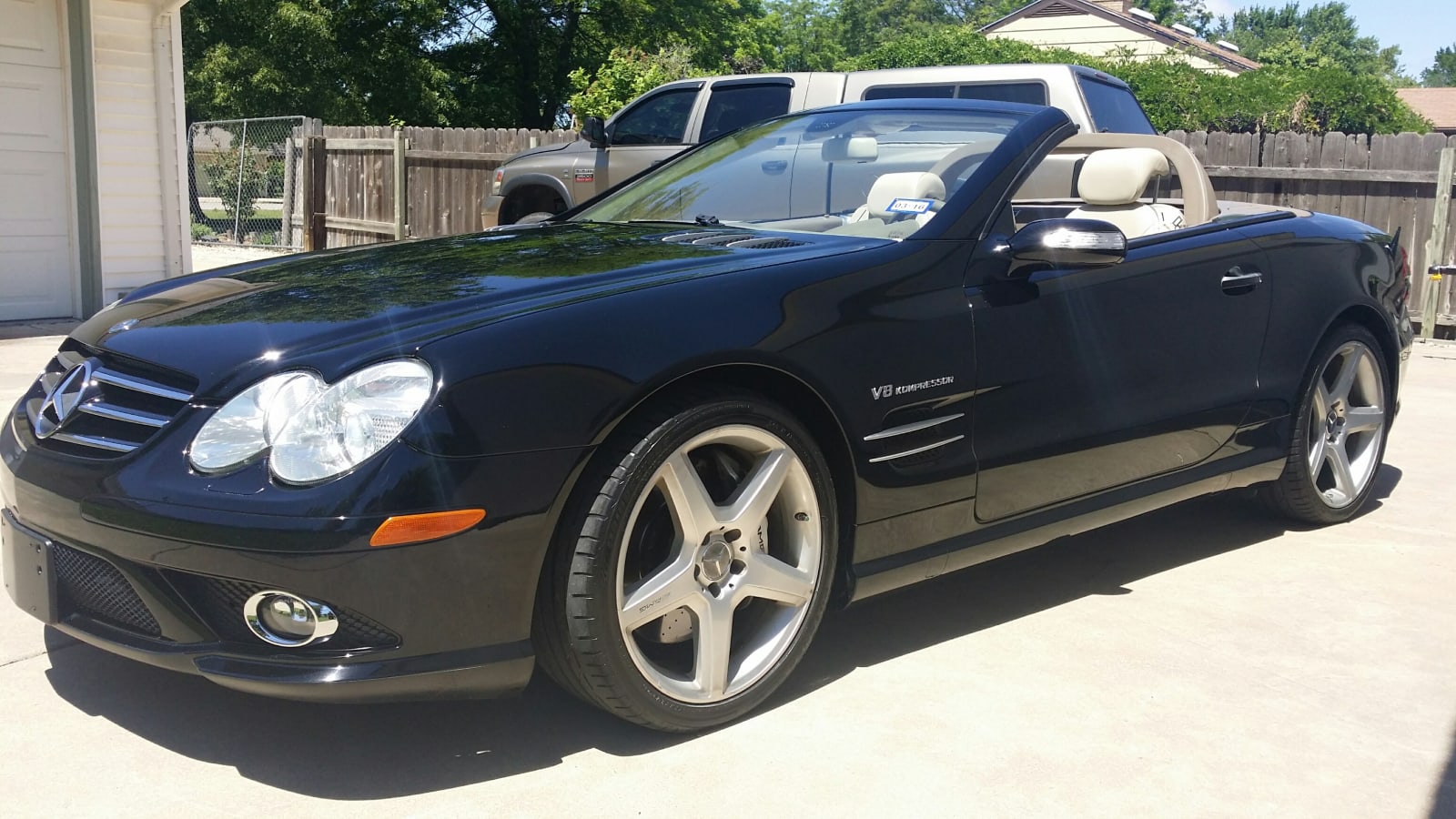 2007 Mercedes Benz Sl55 Amg Convertible At Indy 2016 As T25 Mecum Auctions