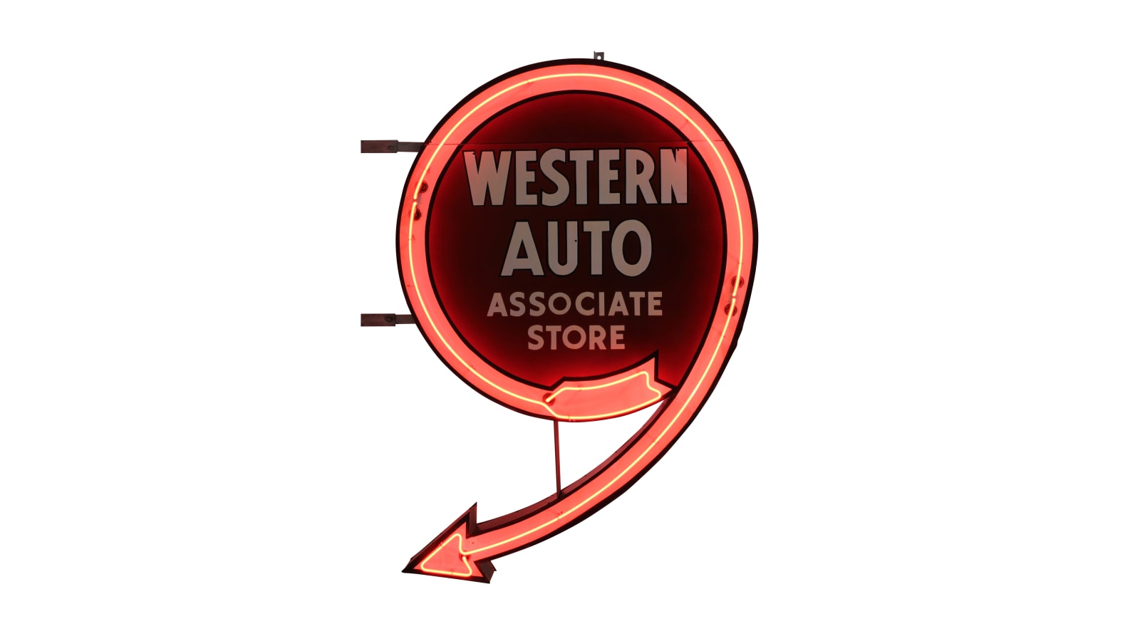 Western Auto Associate Store 54x80x16 at The Walker Sign Collection