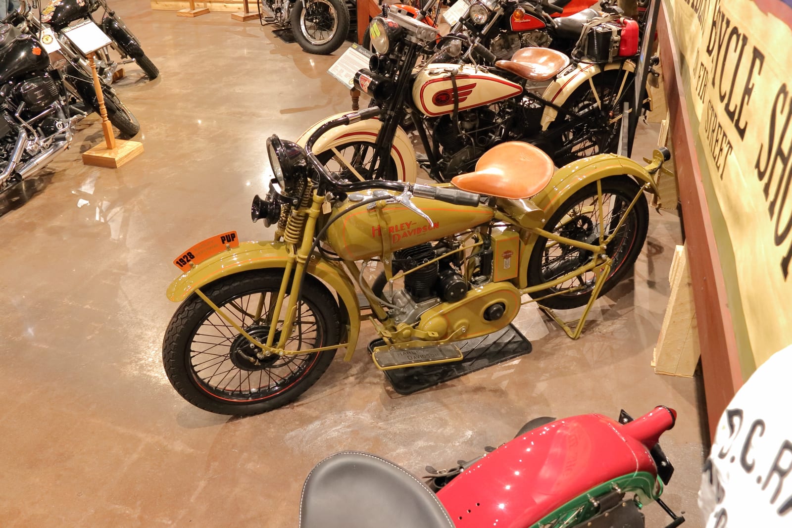 1928 HarleyDavidson Model B Peashooter Pup at From the John Parham