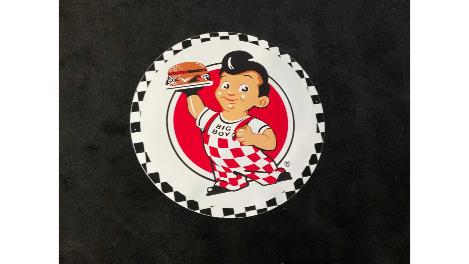 Bob's Big Boy SingleSided Tin Sign at Tulsa 2023 as Z209 Mecum Auctions