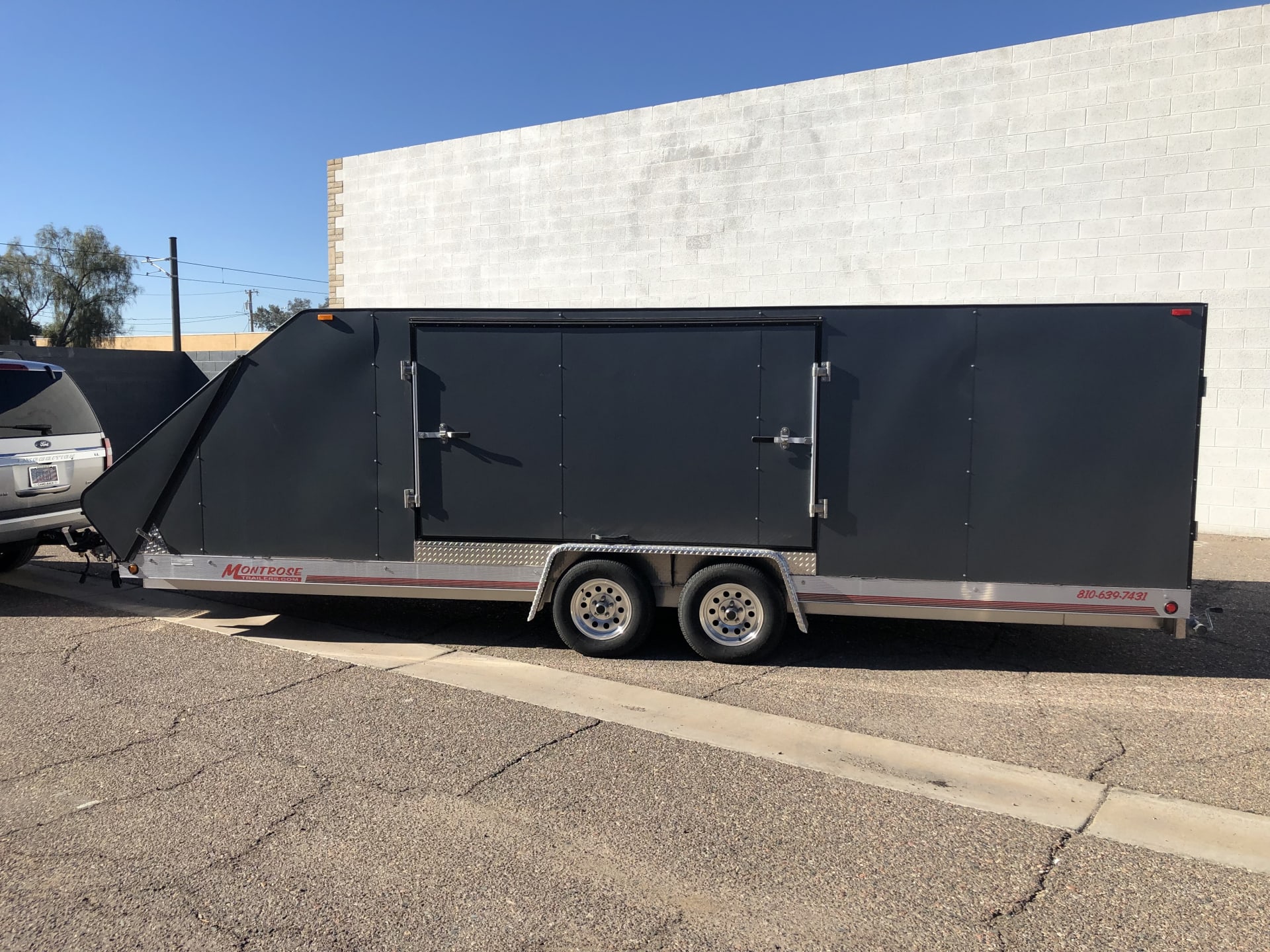 2014 Montrose 22' Enclosed Trailer at Phoenix 2019 as T244 Mecum Auctions