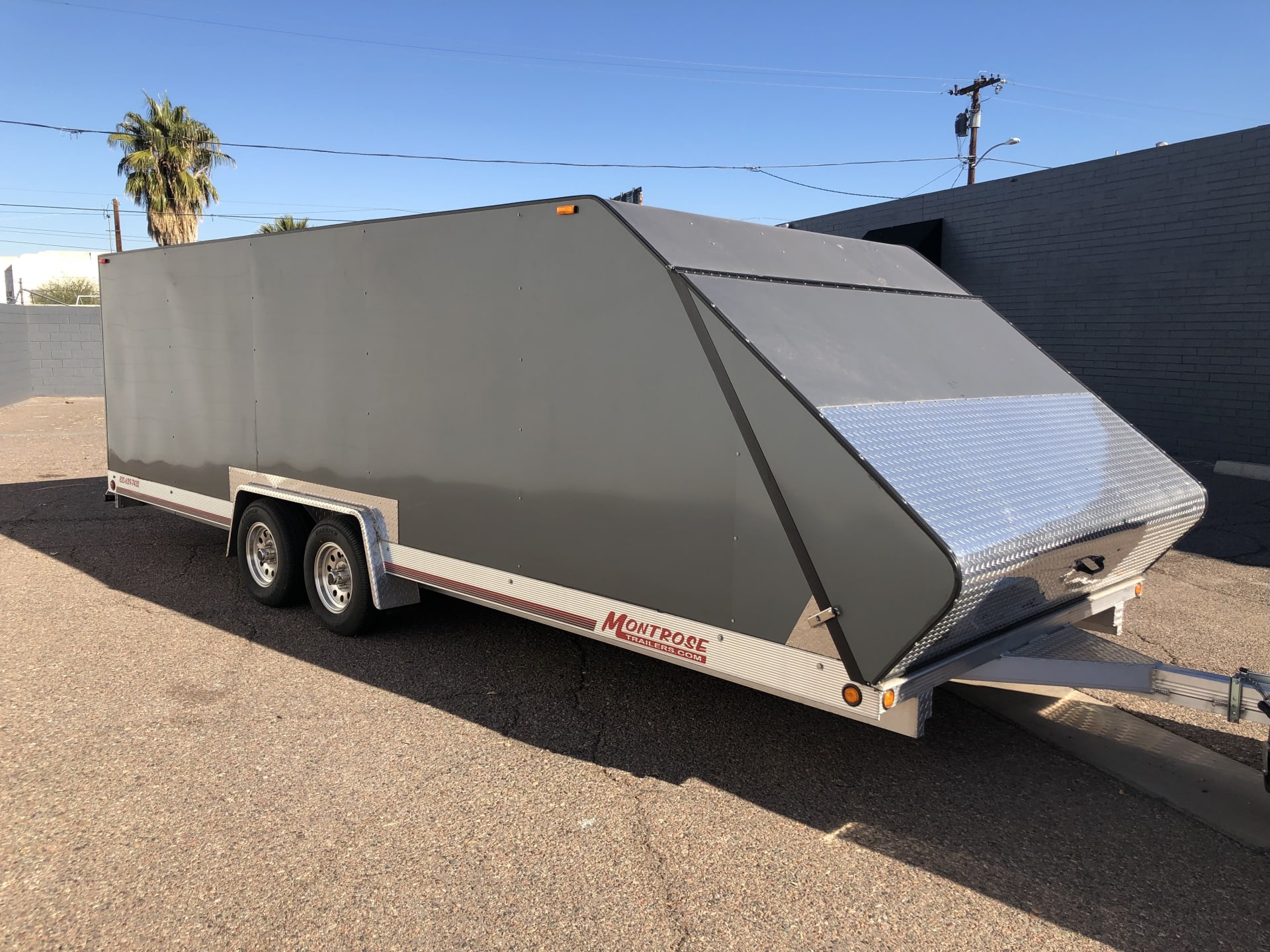 2014 Montrose 22' Enclosed Trailer at Phoenix 2019 as T244 Mecum Auctions