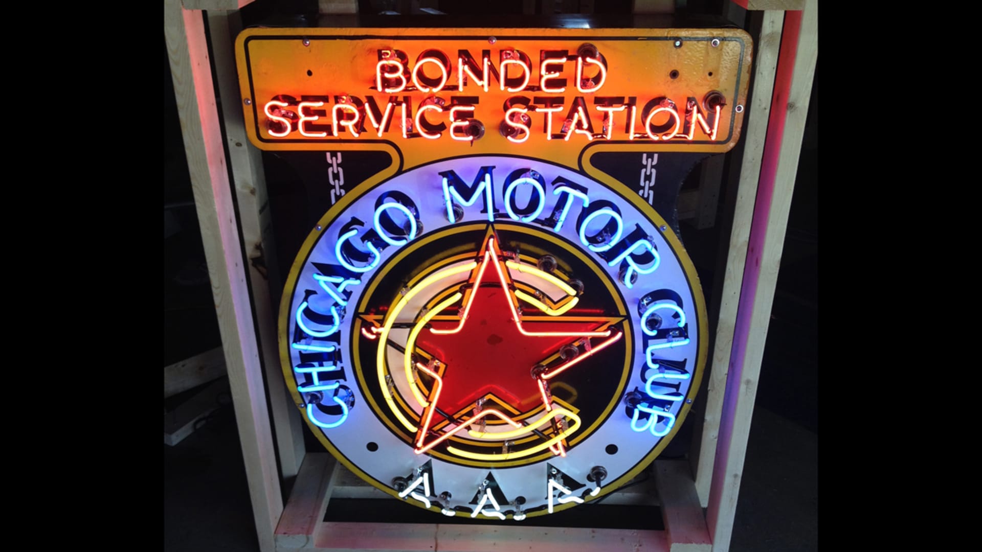 Chicago AAA Motor Club SSPN 36x44in at Chicago 2014 as K28 Mecum Auctions