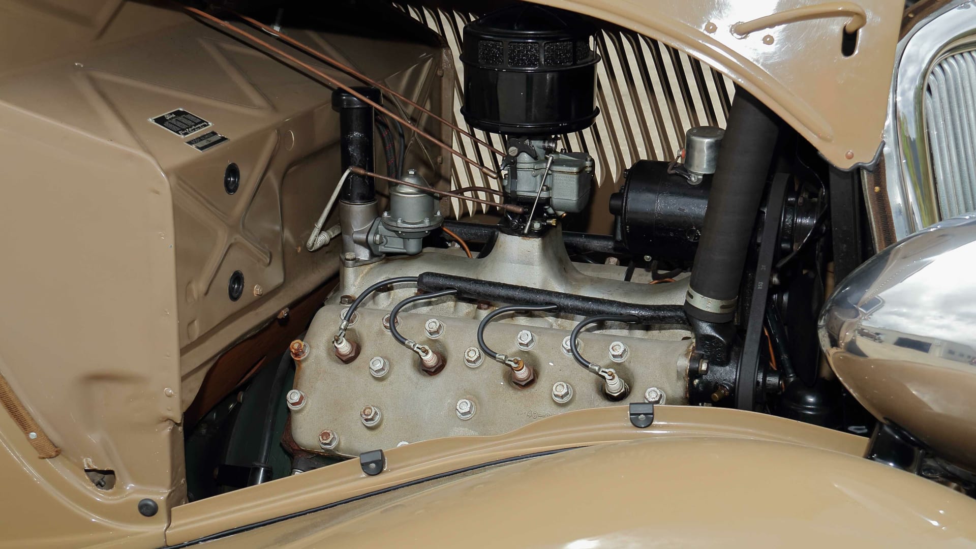 1934 Ford Victoria at Dallas 2022 as F41 Mecum Auctions