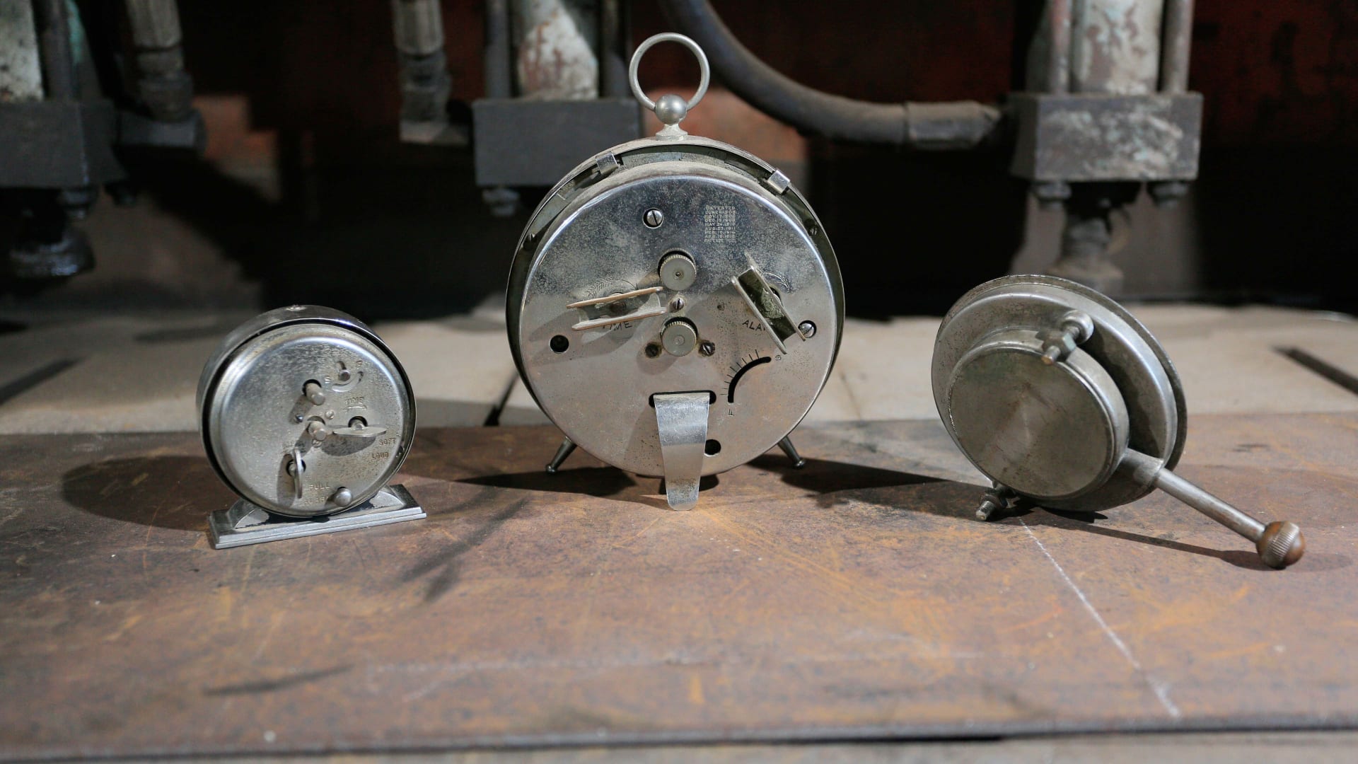 Indian Motorcycle Clocks Lot Of 3 at Las Vegas Motorcycles 2019 as J55