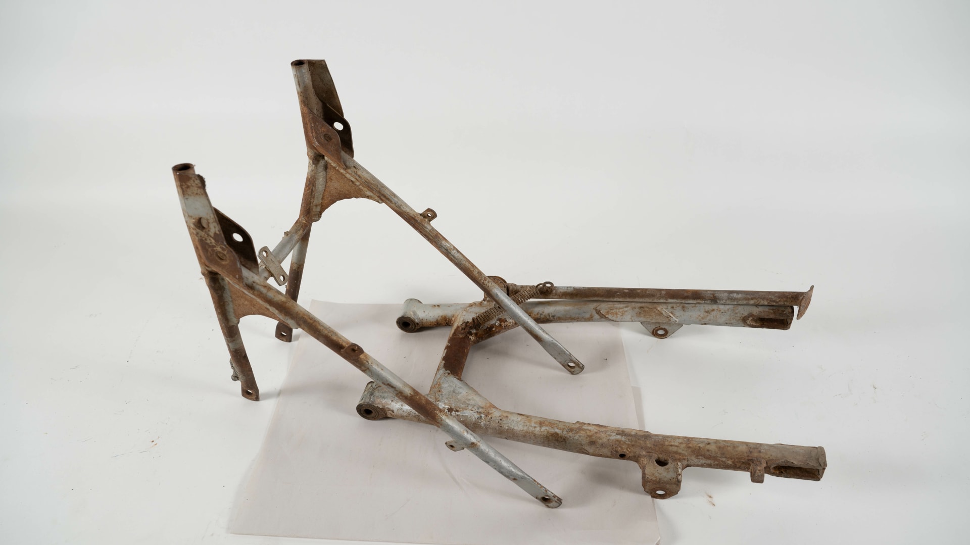 CZ and Husqvarna Frames at Las Vegas Motorcycles 2023 as Z26 Mecum