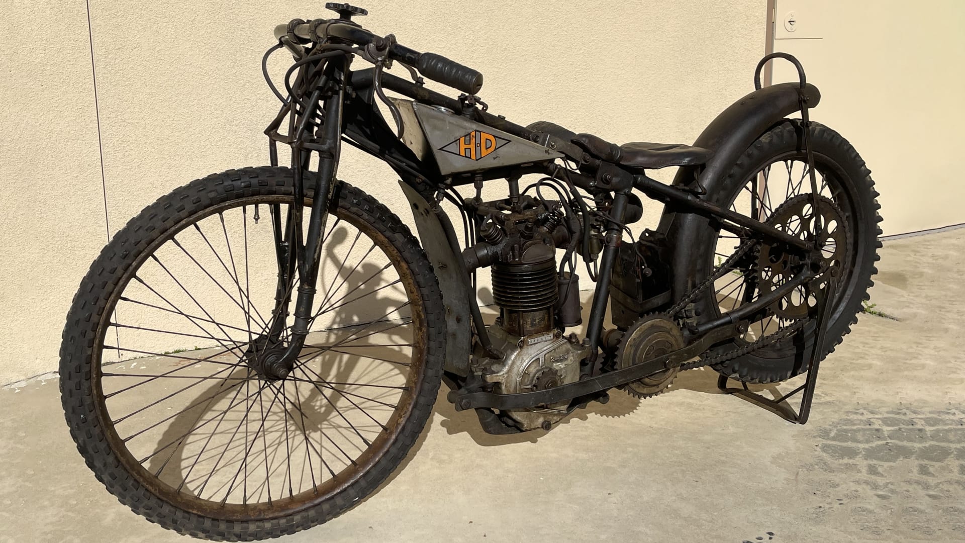 1928 HarleyDavidson Peashooter OHV at Las Vegas Motorcycles 2023 as