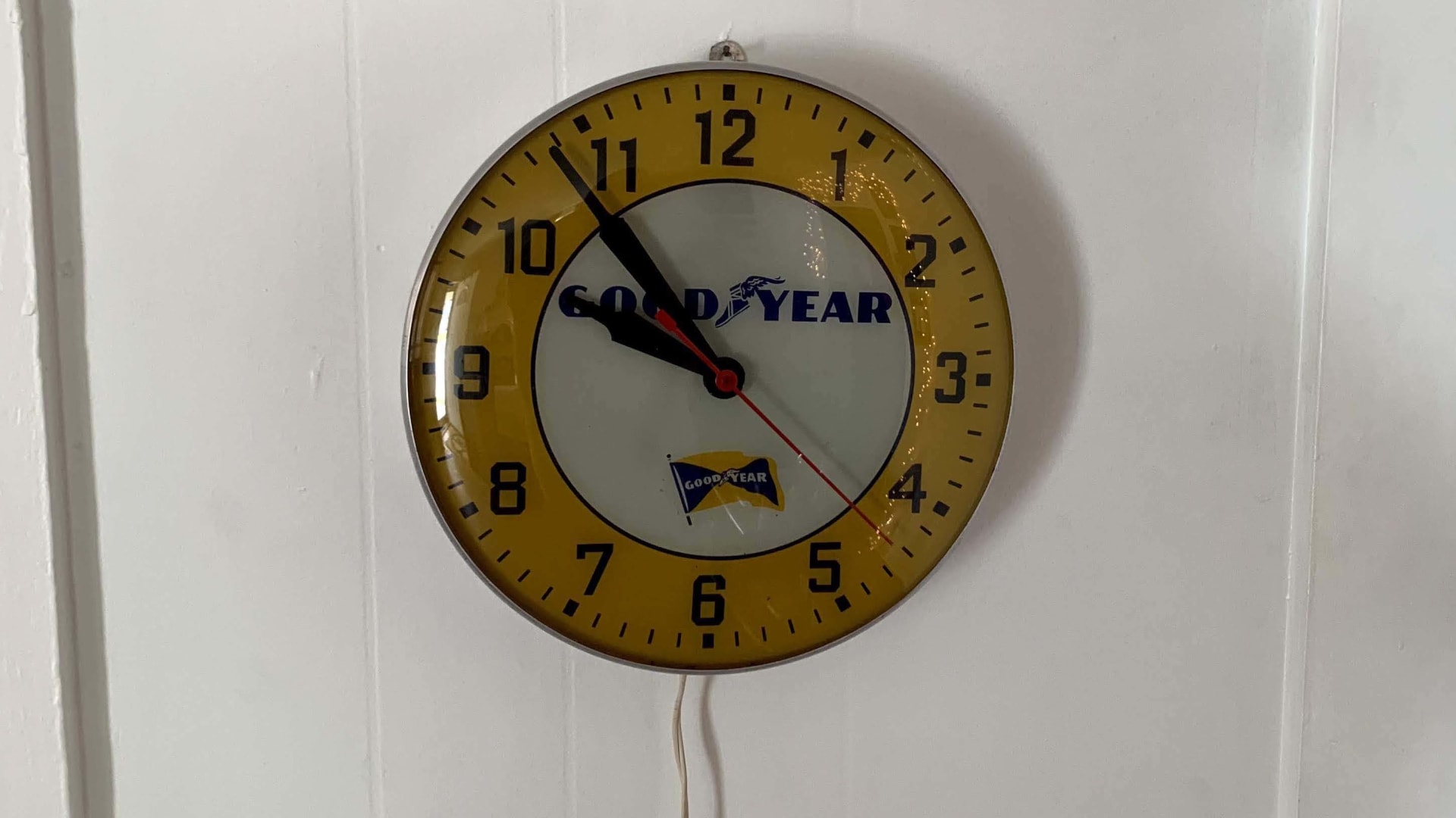 Goodyear Clock at Indy Road Art 2020 as M288 Mecum Auctions