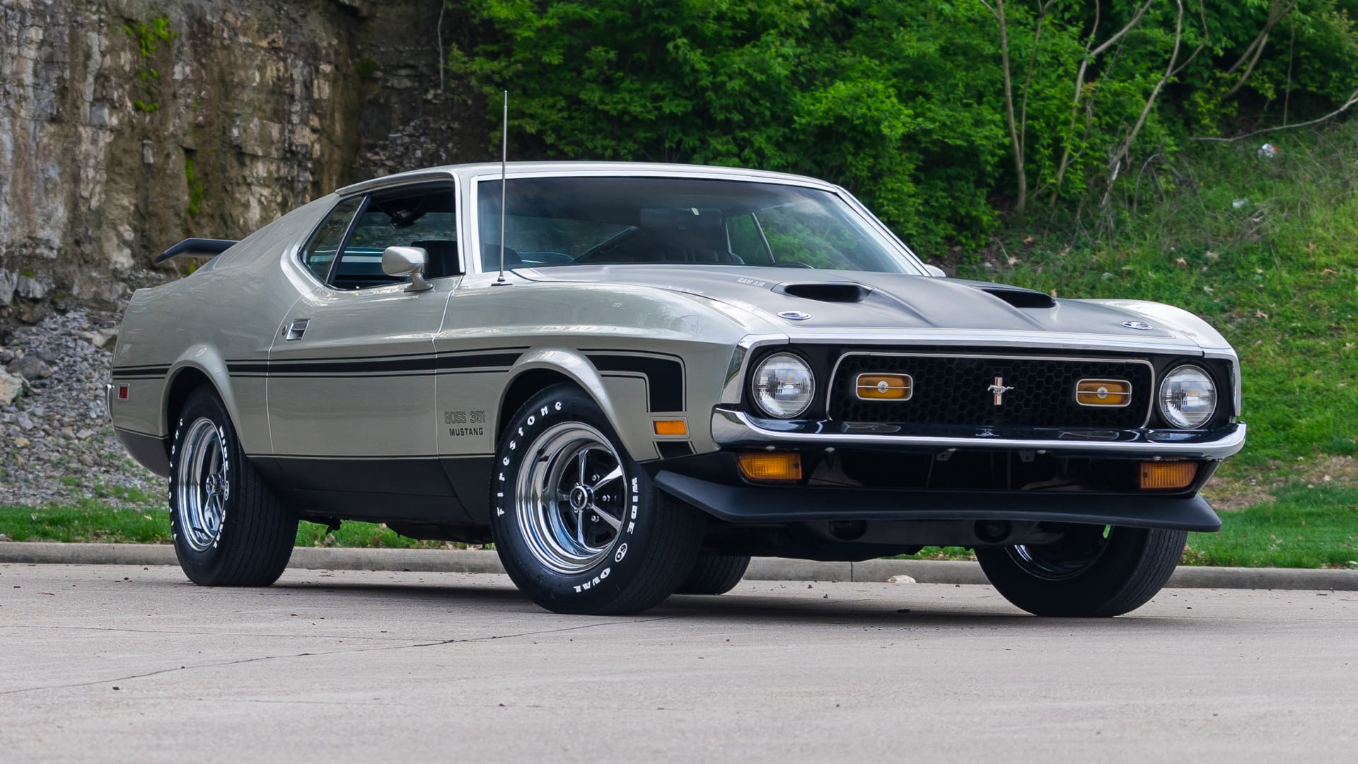 1971 Ford Mustang Boss 351 Fastback at Indy 2018 as S159 - Mecum Auctions