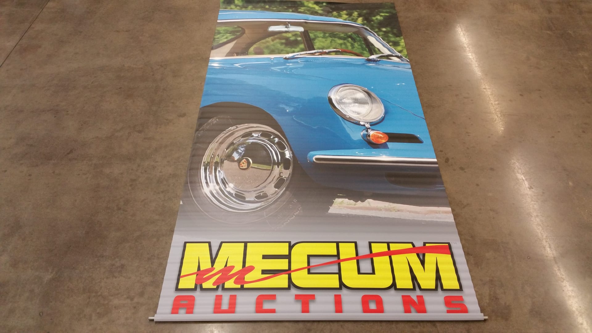 Mecam Racing Logo Mecum Banner at Anaheim 2015 as K98 - Mecum Auctions